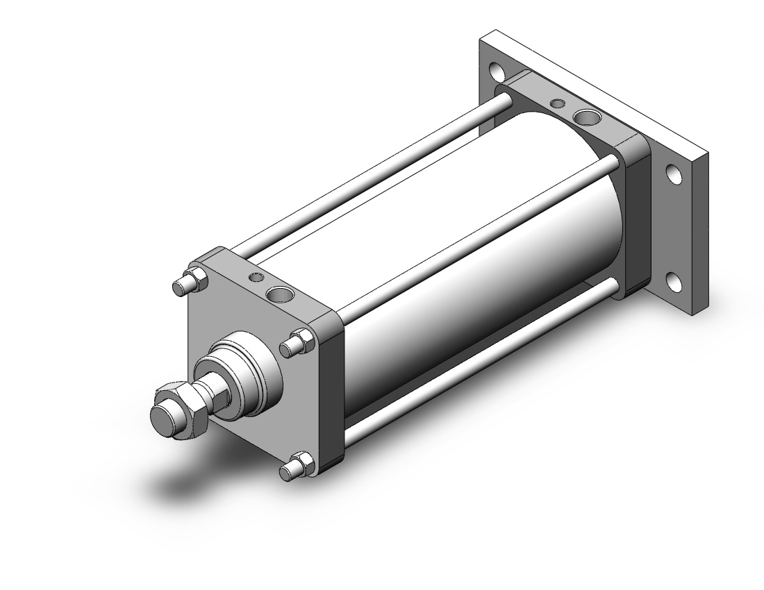 SMC CDS2G140-300 cs2 base cylinder, CS1/CS2 TIE ROD CYLINDER