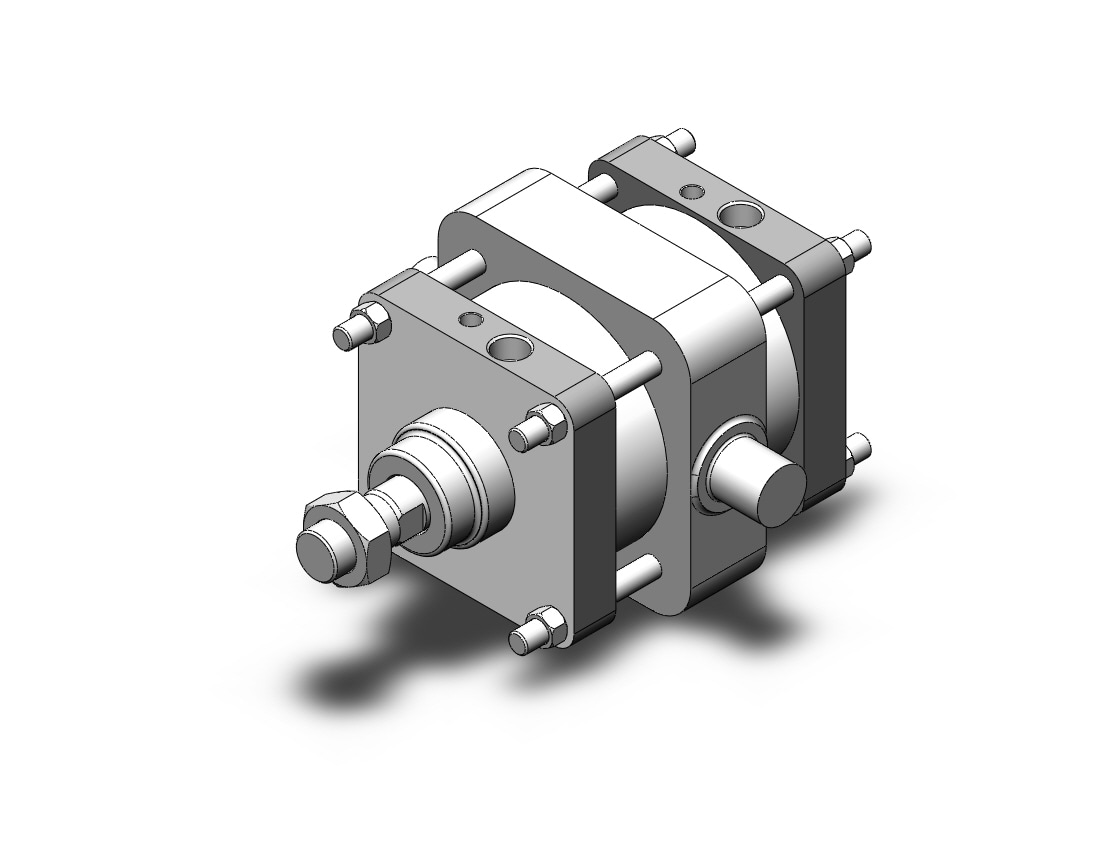 SMC CDS2T140-100 cs2 base cylinder, CS1/CS2 TIE ROD CYLINDER