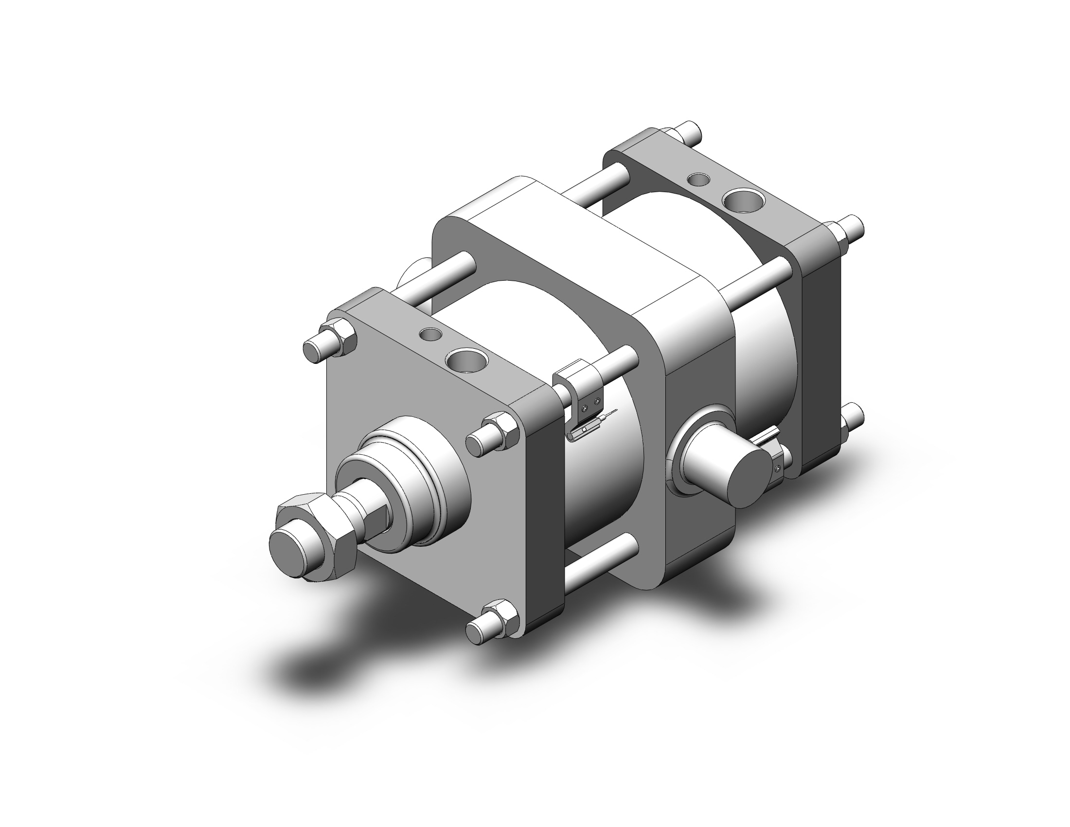 SMC CDS2T140-150-M9BWSDPC3 cs2 base cylinder, CS1/CS2 TIE ROD CYLINDER