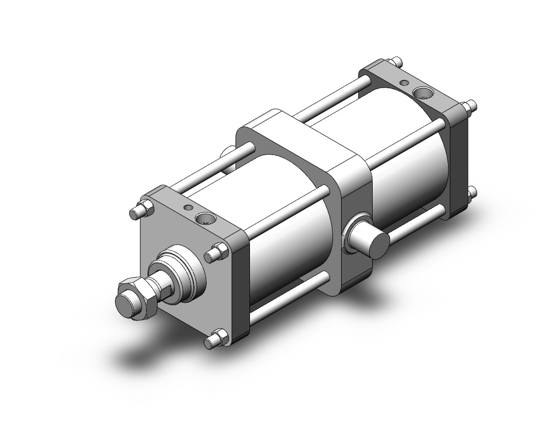 SMC CDS2T160-350 cs2 base cylinder, CS1/CS2 TIE ROD CYLINDER