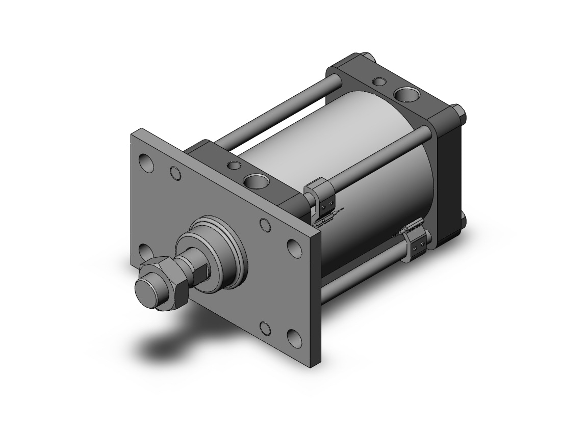 SMC CDS2YF125-125-M9BL3 cs2 cylinder, CS2Y SMOOTH CYLINDER