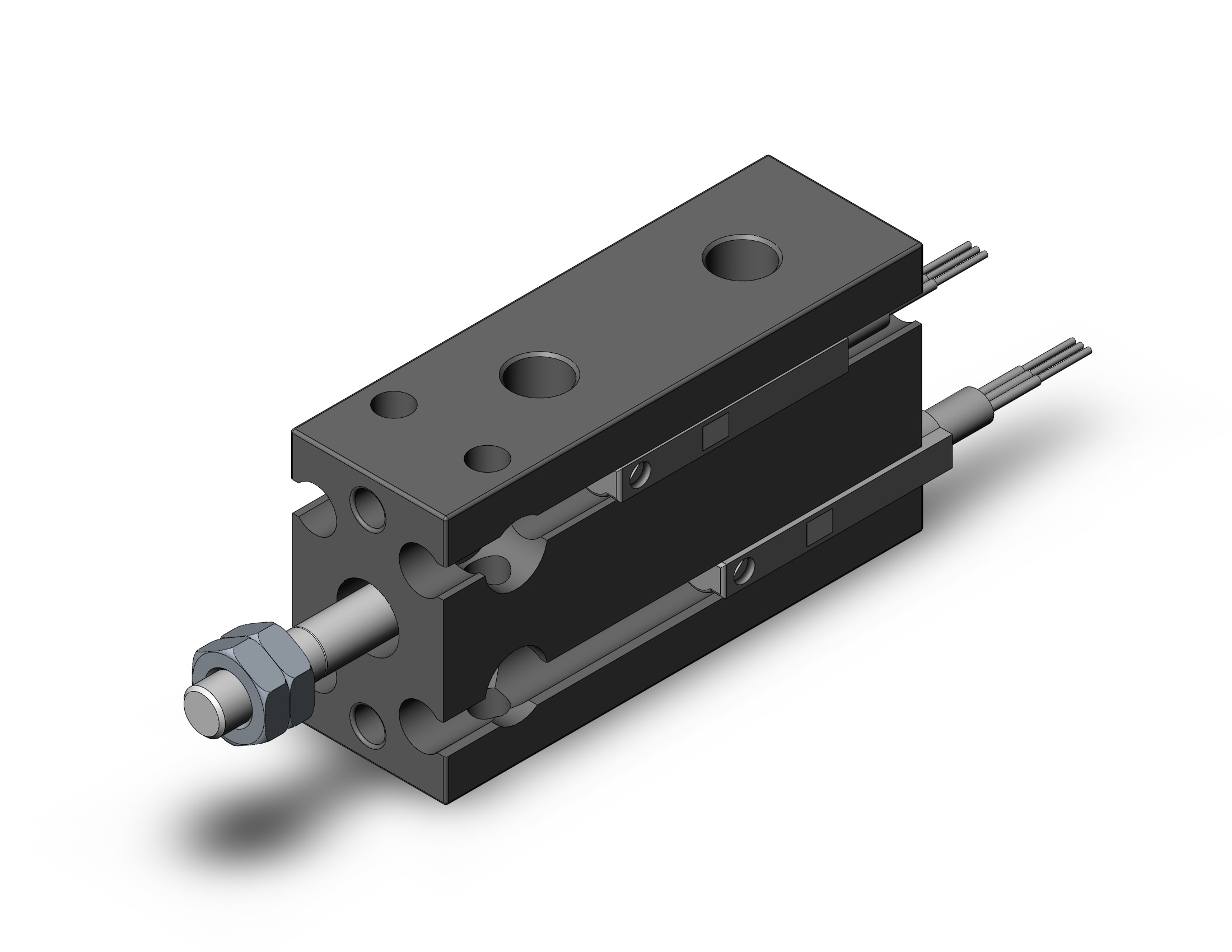 SMC CDU10-10D-M9PSAPC 10mm cu dbl-act auto-sw, CU COMPACT CYLINDER