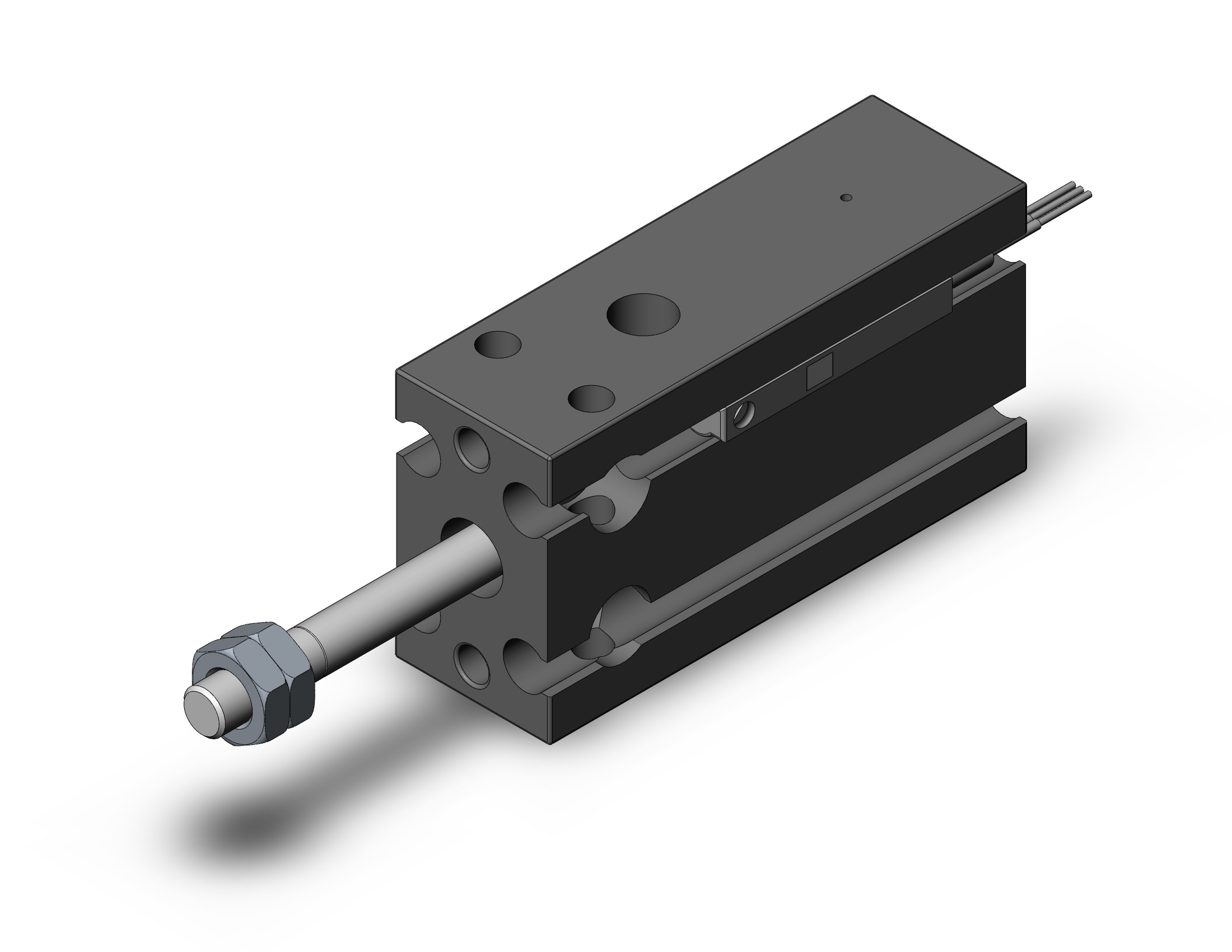 SMC CDU10-10T-M9PSAPCS 10mm cu sgl-act auto-sw, CU COMPACT CYLINDER