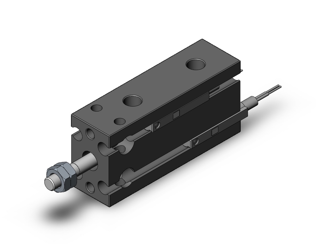 SMC CDU10-15D-M9BSAPC 10mm cu dbl-act auto-sw, CU COMPACT CYLINDER