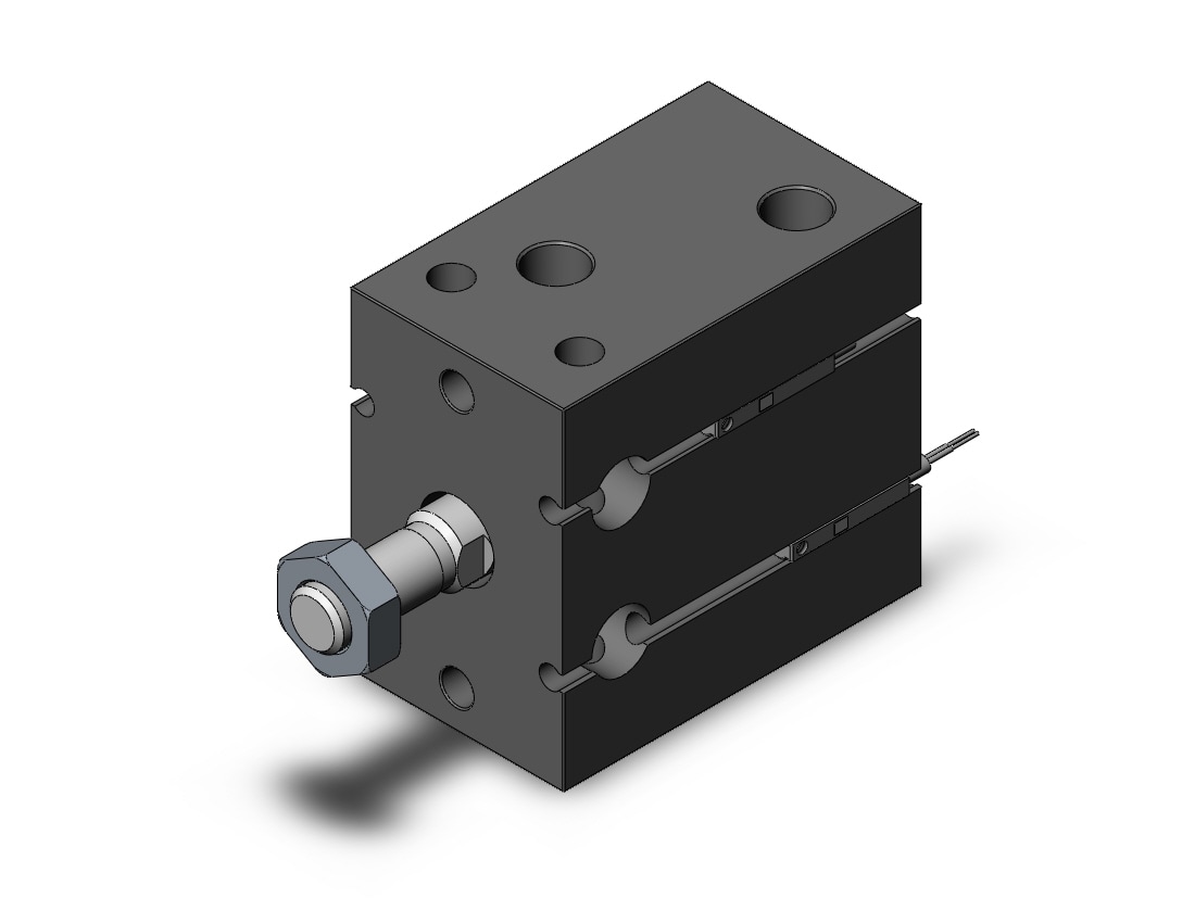 SMC CDU32-15D-M9BM 32mm cu dbl-act auto-sw, CU COMPACT CYLINDER