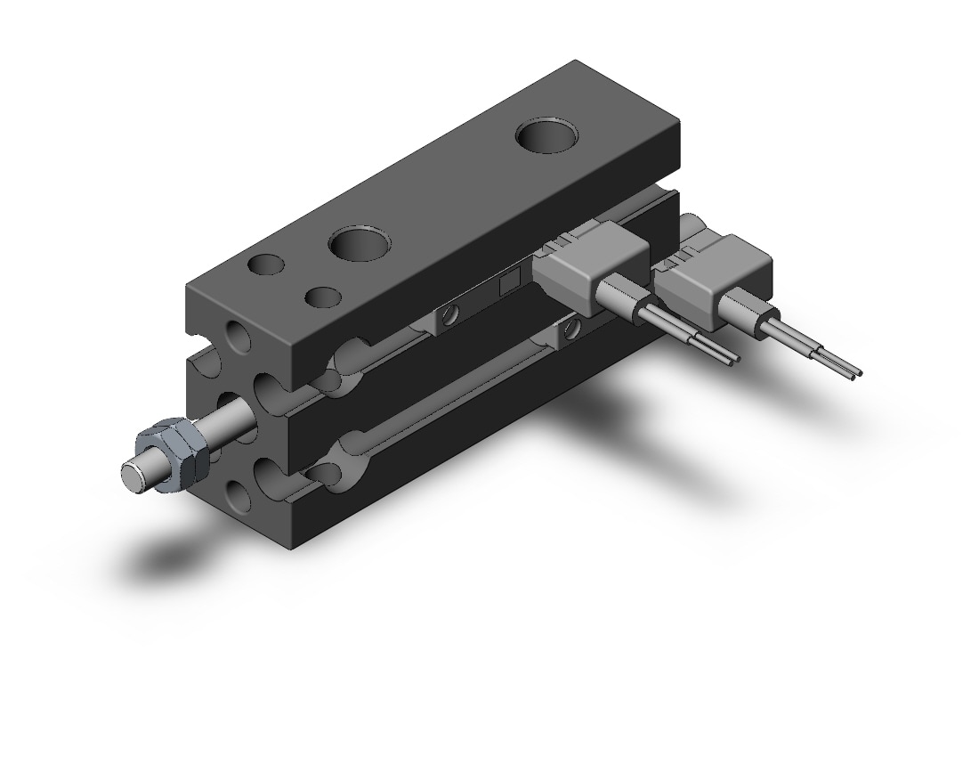 SMC CDU6-15D-M9BVL cylinder, CU COMPACT CYLINDER