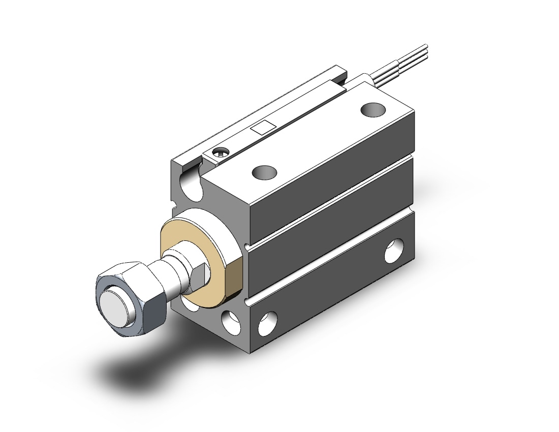 SMC CDUJB10-10SM-M9NSAPCS cylinder, CUJ COMPACT MINI FREE-MOUNT