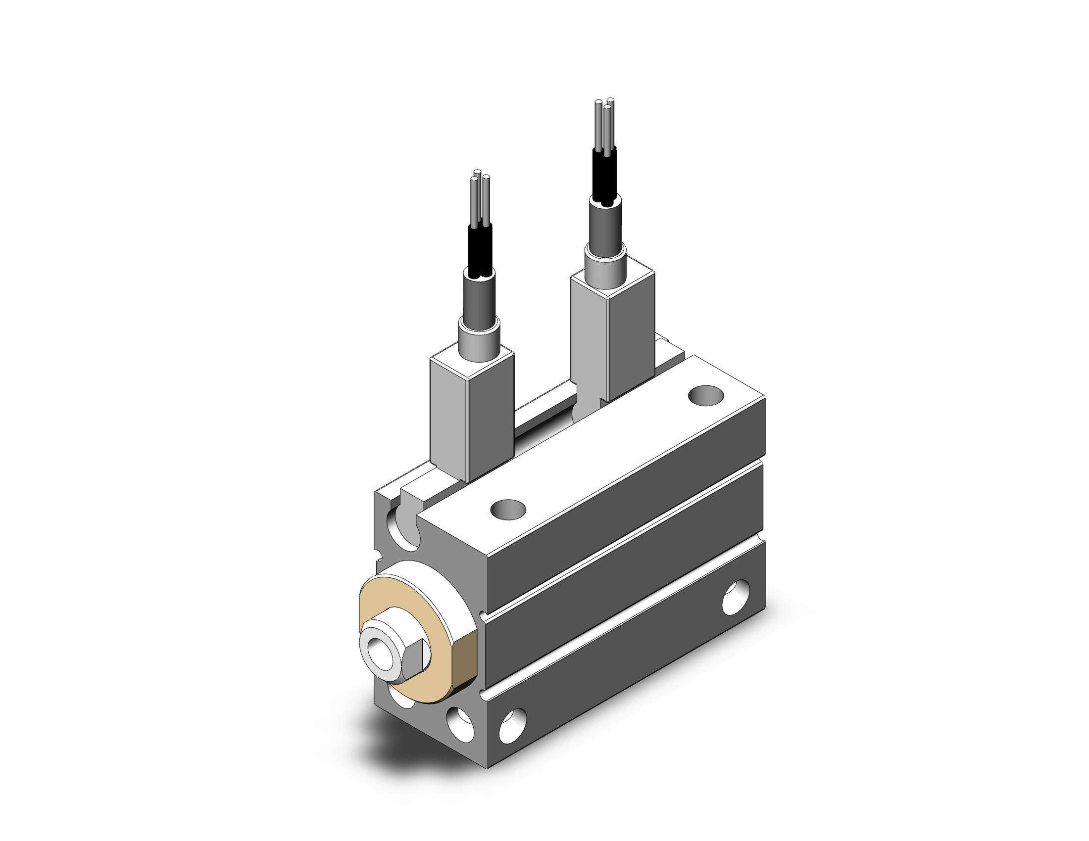 SMC CDUJB10-15D-F8P 10mm cuj double acting a-sw, CUJ COMPACT MINI FREE-MOUNT