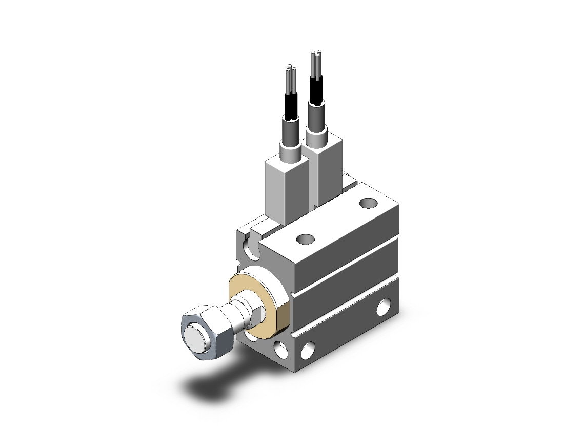 SMC CDUJB10-6DM-F8BL cylinder, CUJ COMPACT MINI FREE-MOUNT