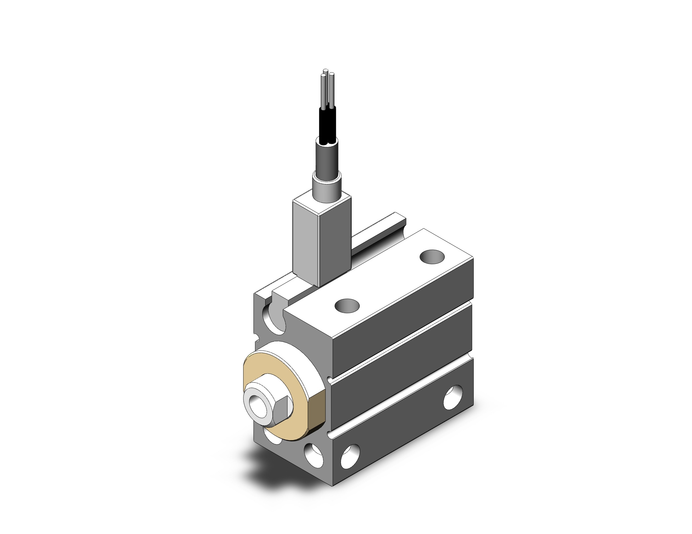 SMC CDUJB10-6S-F8BLS 10mm cuj single acting a-sw, CUJ COMPACT MINI FREE-MOUNT