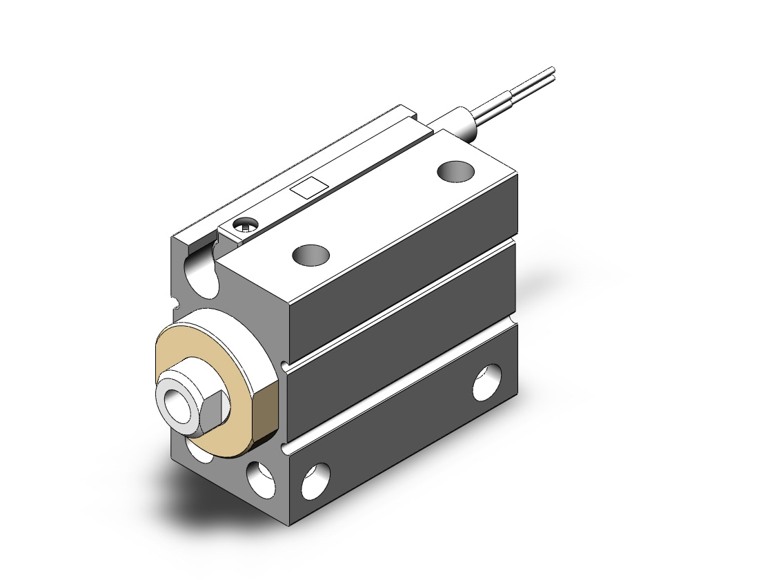 SMC CDUJB10-8D-M9BWS cyl, free mt, dbl acting, a-sw, CUJ COMPACT MINI FREE-MOUNT***