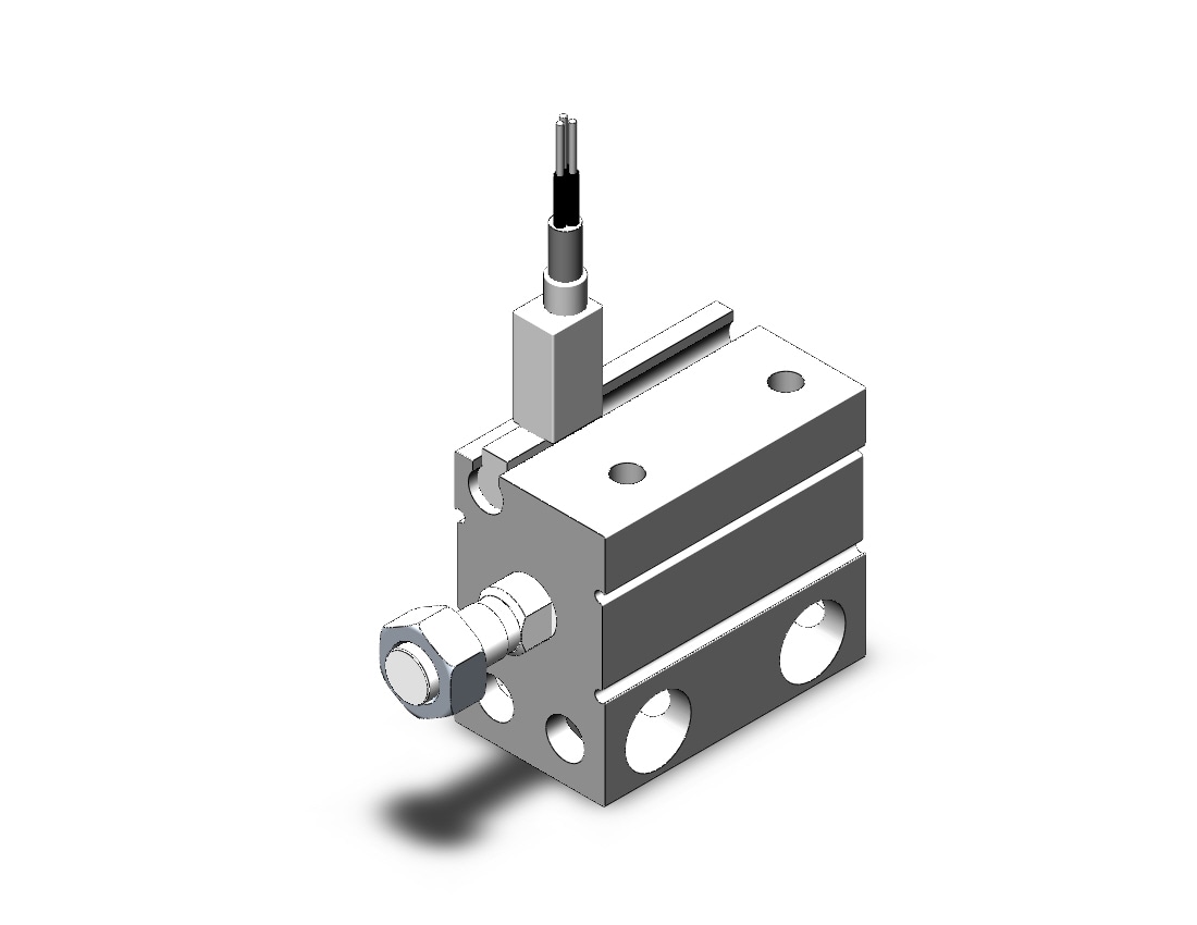 SMC CDUJB12-10DM-F8BLS cylinder, CUJ COMPACT MINI FREE-MOUNT