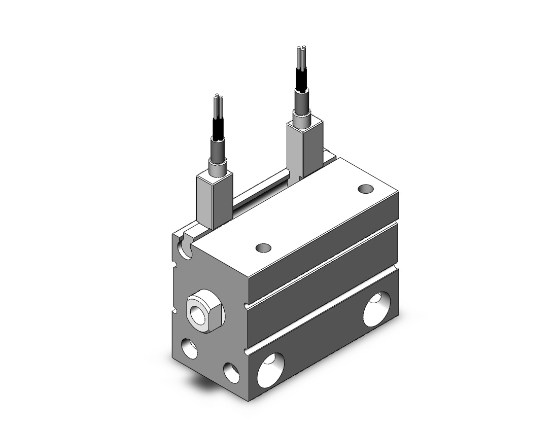 SMC CDUJB16-20D-F8B 16mm cuj double acting a-sw, CUJ COMPACT MINI FREE-MOUNT