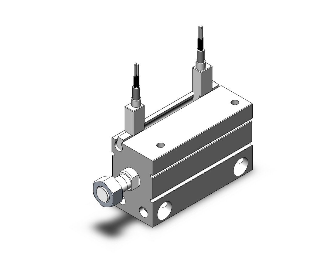 SMC CDUJB16-30DM-F8PL cylinder, CUJ COMPACT MINI FREE-MOUNT