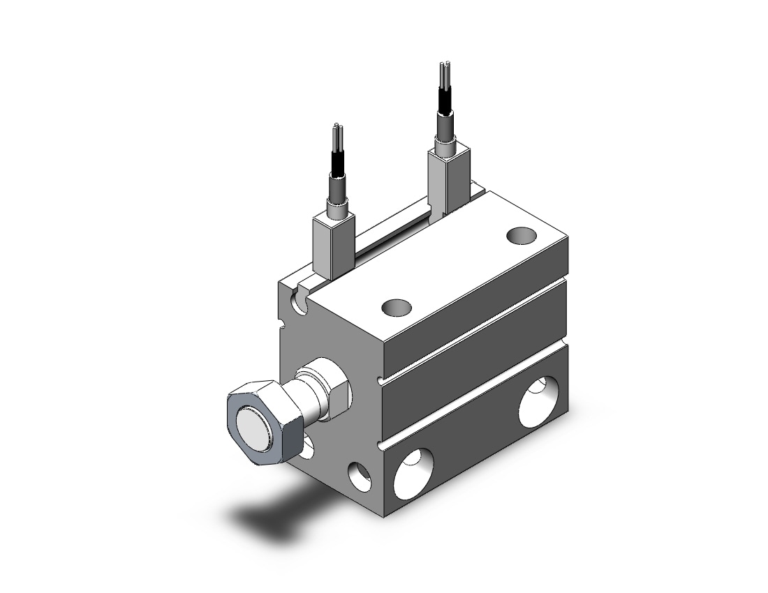 SMC CDUJB20-20DM-F8BL cylinder, CUJ COMPACT MINI FREE-MOUNT