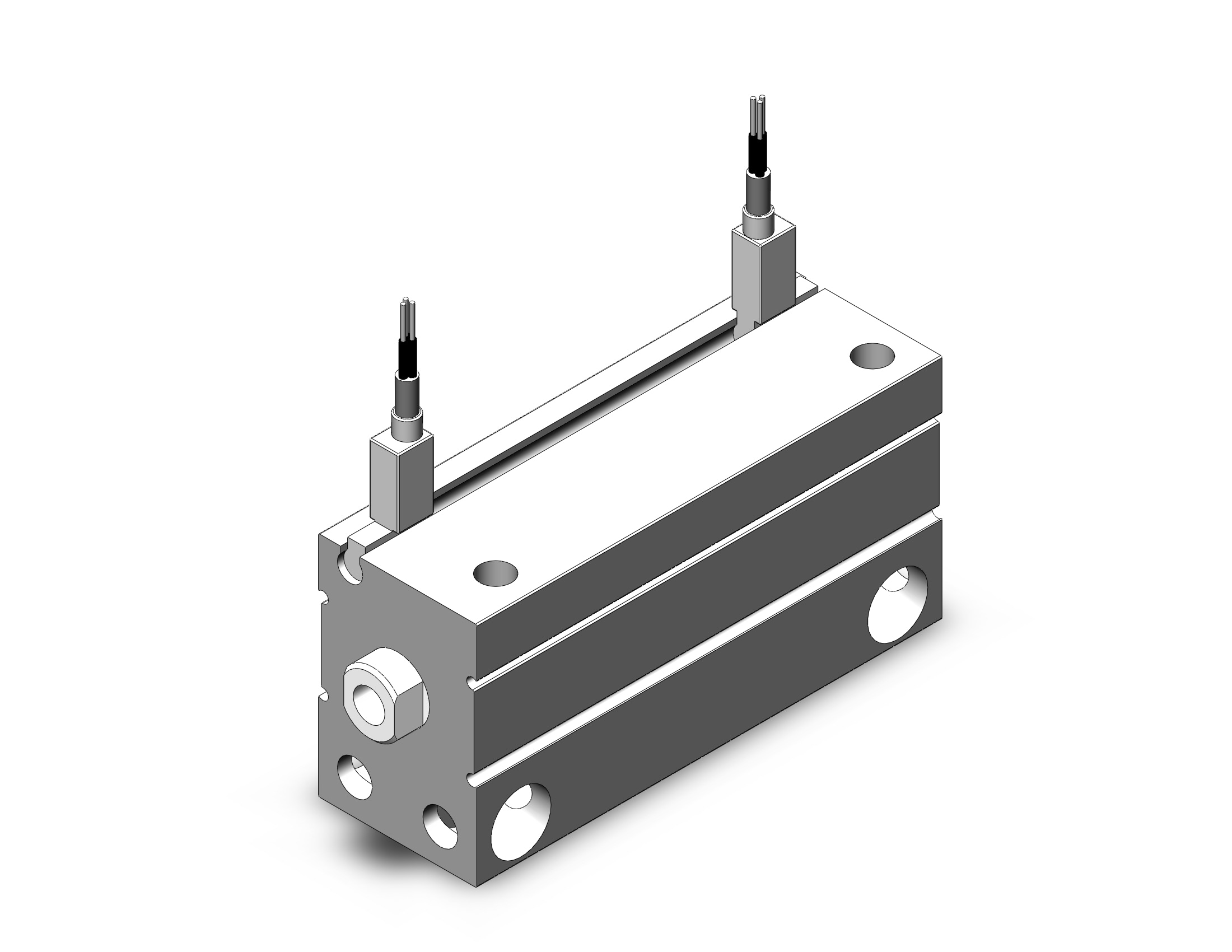 SMC CDUJB20-50D-F8BL cylinder, CUJ COMPACT MINI FREE-MOUNT