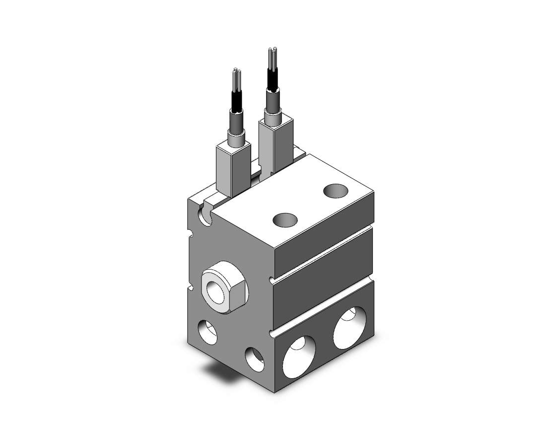 SMC CDUJB20-5D-F8BL cylinder, CUJ COMPACT MINI FREE-MOUNT