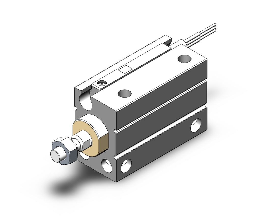 SMC CDUJB6-10DM-M9PLS 6mm cuj double acting a-sw, CUJ COMPACT MINI FREE-MOUNT