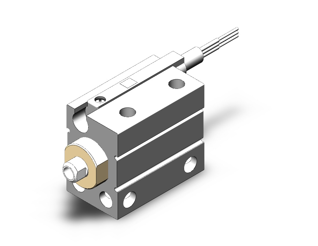 SMC CDUJB6-4D-M9NWS cylinder, CUJ COMPACT MINI FREE-MOUNT***