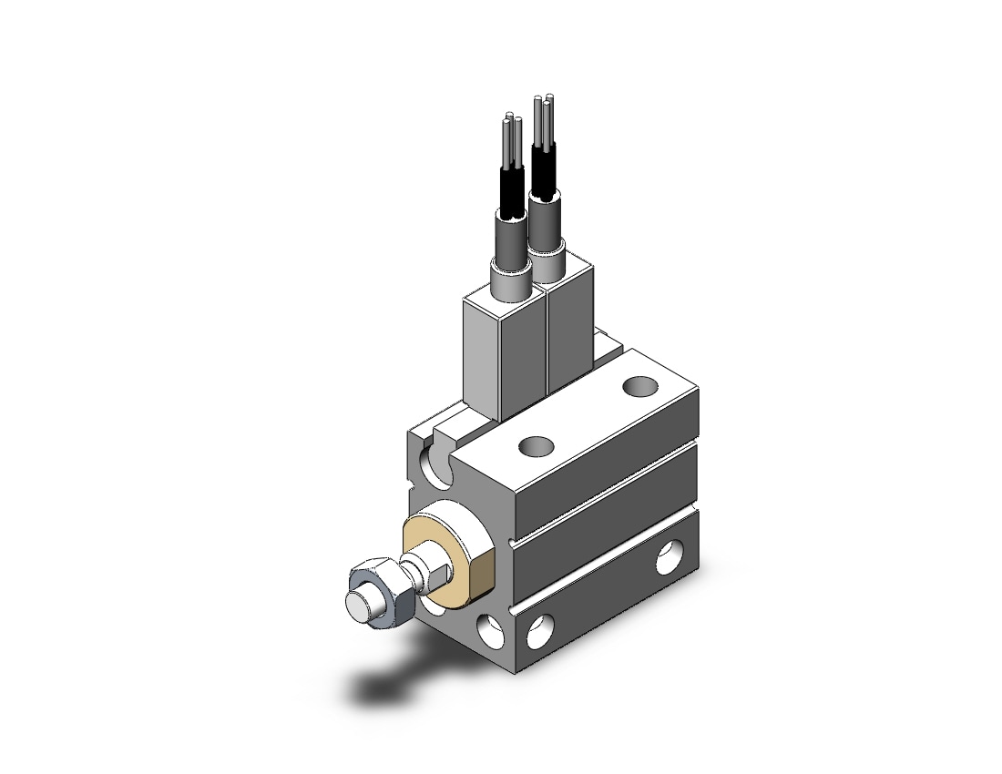 SMC CDUJB6-4DM-F8NL cylinder, CUJ COMPACT MINI FREE-MOUNT