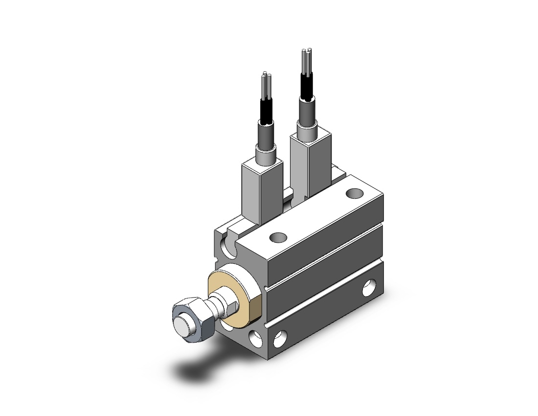 SMC CDUJB8-10DM-F8B cylinder, CUJ COMPACT MINI FREE-MOUNT