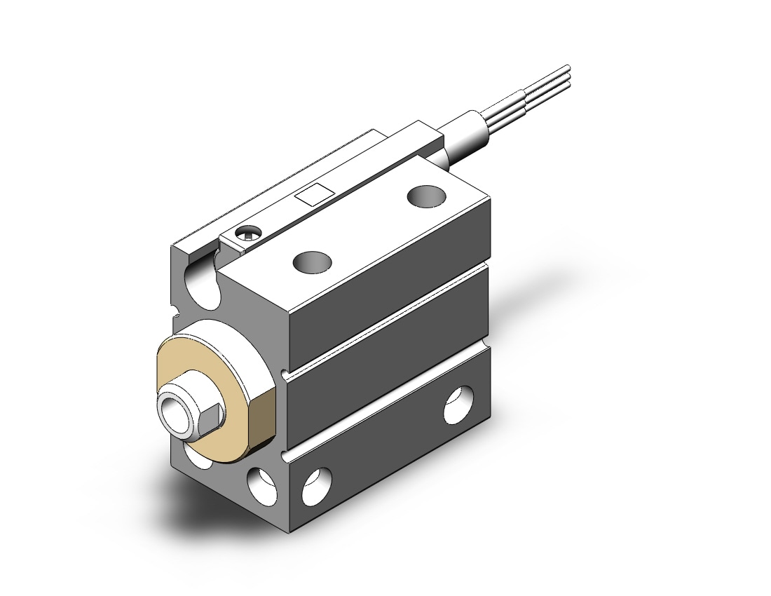 SMC CDUJB8-4S-M9NWS cylinder, CUJ COMPACT MINI FREE-MOUNT***