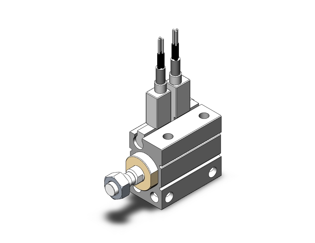 SMC CDUJB8-6DM-F8BL cylinder, CUJ COMPACT MINI FREE-MOUNT