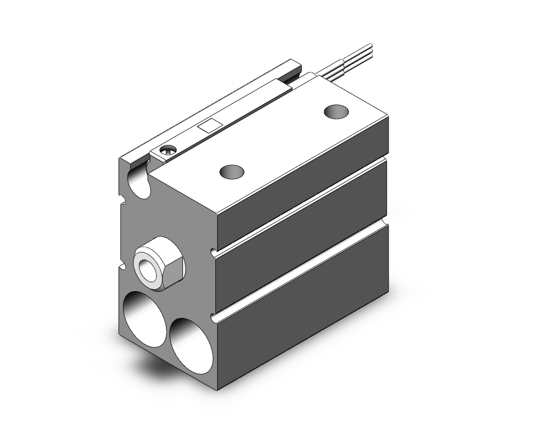 SMC CDUJS12-10D-M9NWZS cylinder, CUJ COMPACT MINI FREE-MOUNT