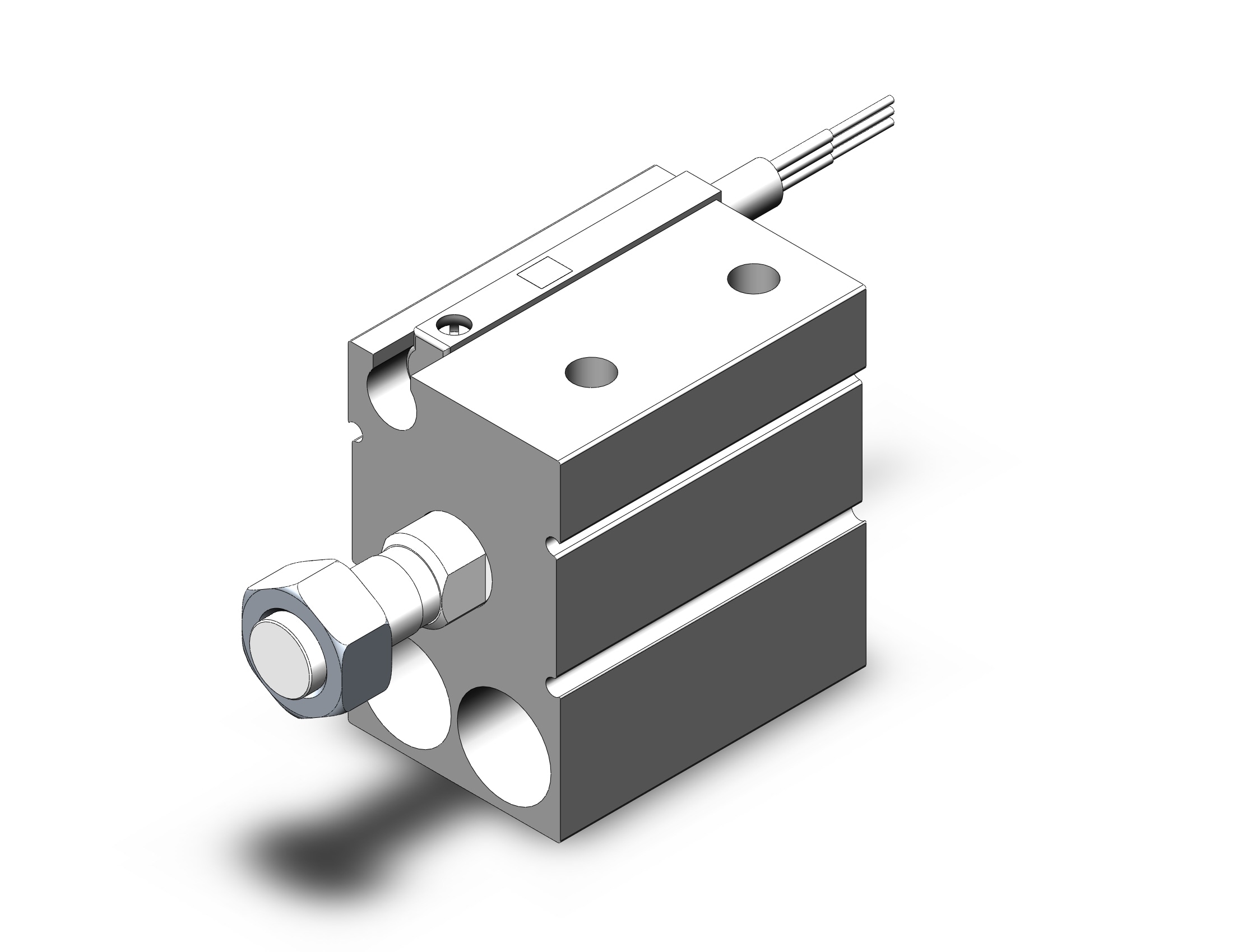 SMC CDUJS12-5DM-M9PSAPCS 12mm cuj double acting a-sw, CUJ COMPACT MINI FREE-MOUNT