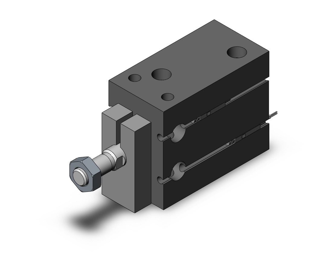 SMC CDUK32TN-25D-A90L cylinder, CU COMPACT CYLINDER