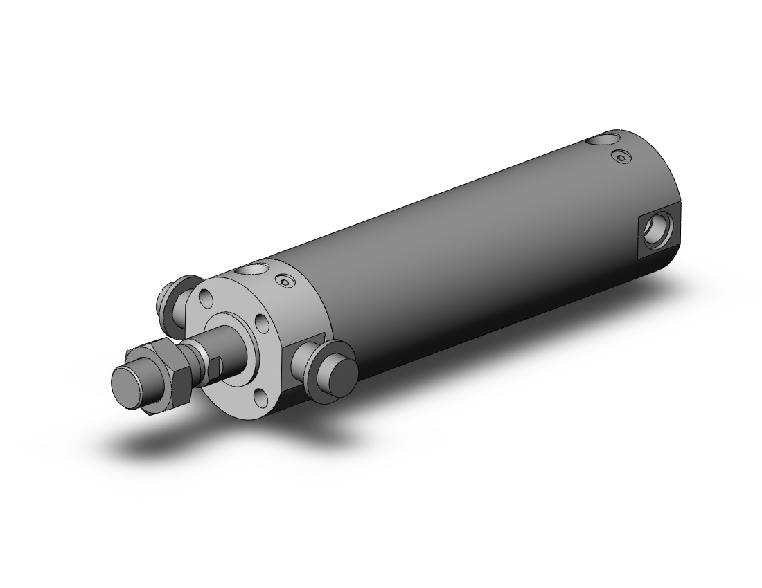 SMC CG1UA50TF-125Z cg1, air cylinder, ROUND BODY CYLINDER