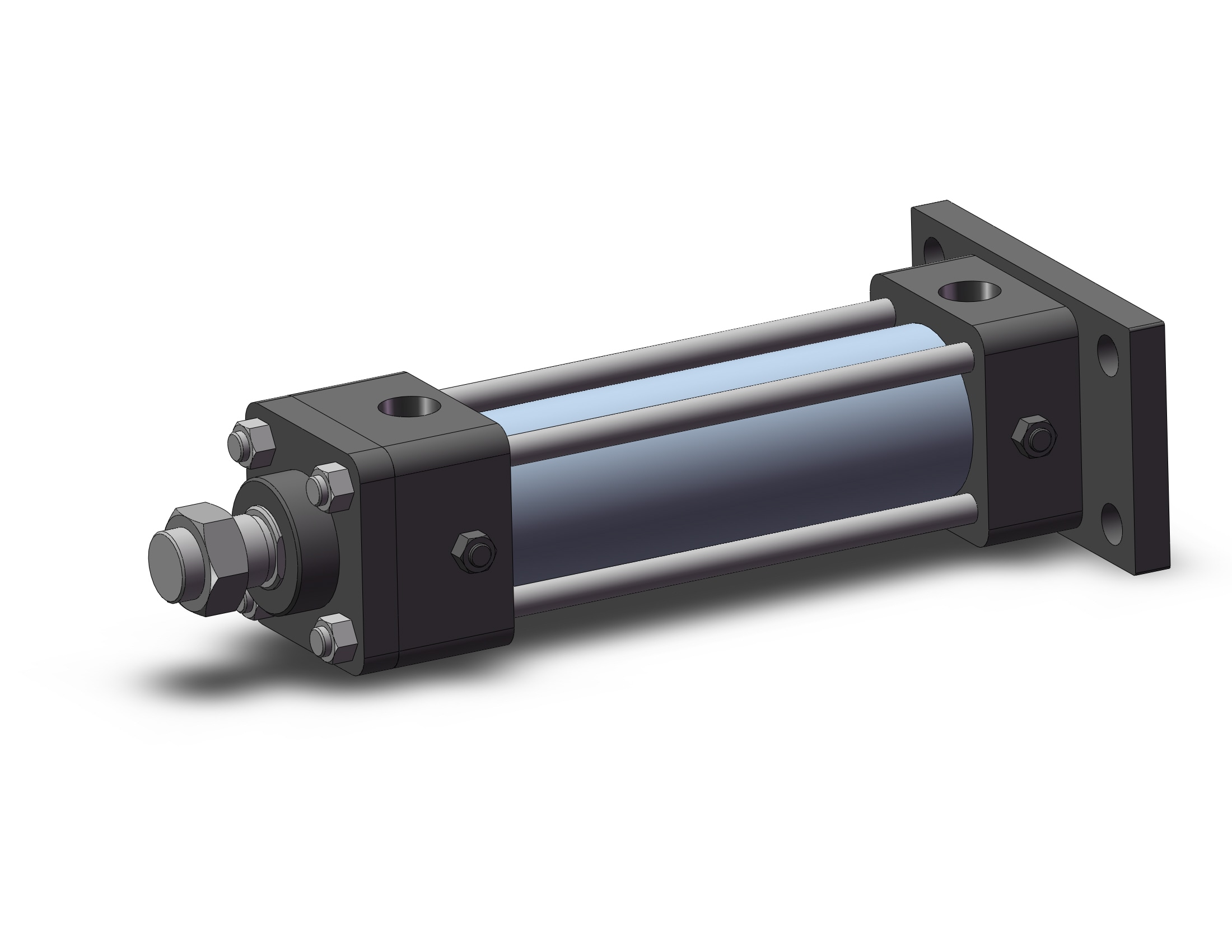 SMC CH2FFB50B-100A cyl, hydraulic, CH HYDRAULIC CYLINDER