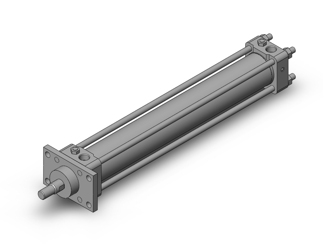 SMC CHDAF50-350 50mm ch dbl-act auto-sw, CH HYDRAULIC CYLINDER