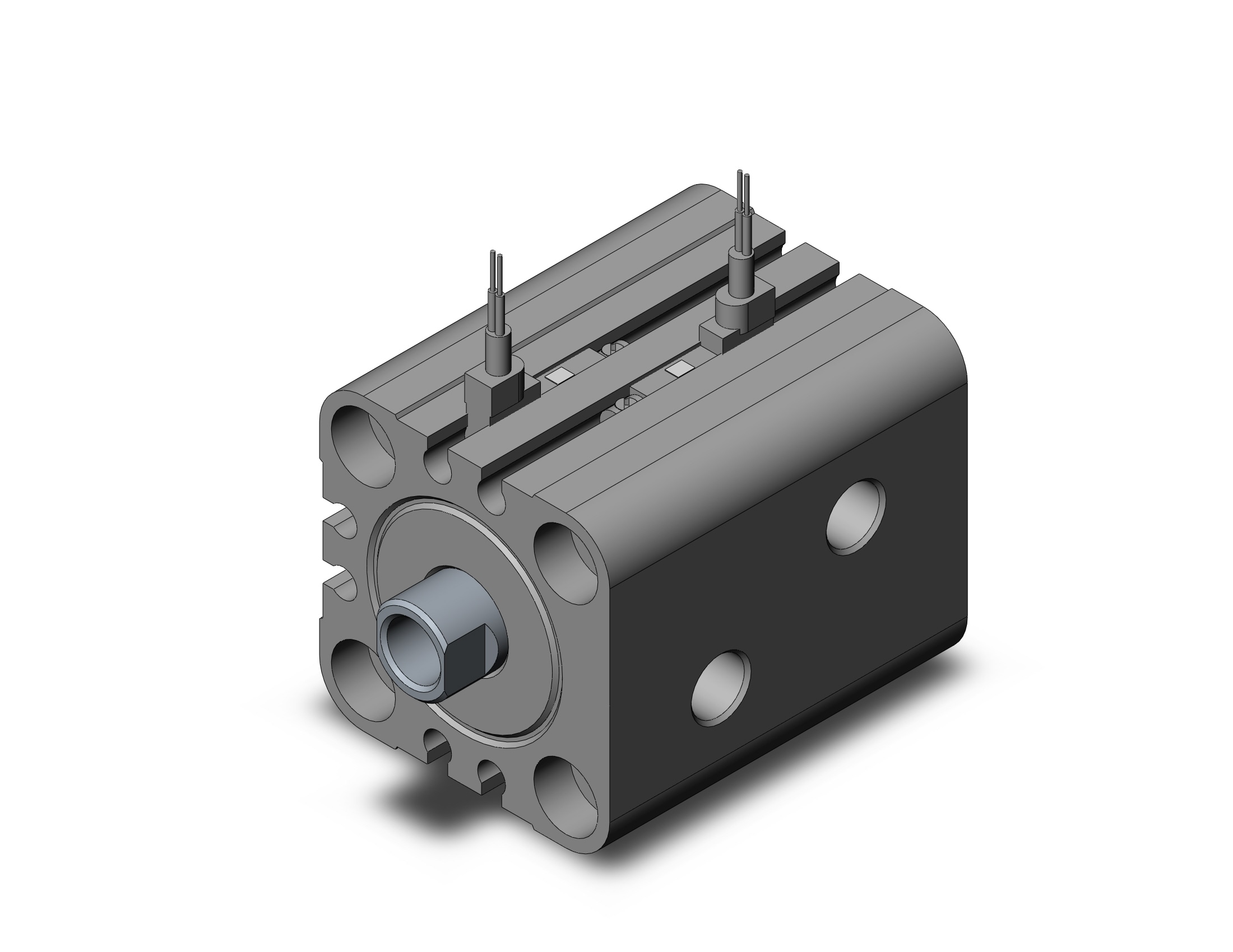 SMC CHDKDB20-10-A93VL 20mm ch dbl-act auto-sw, CH HYDRAULIC CYLINDER