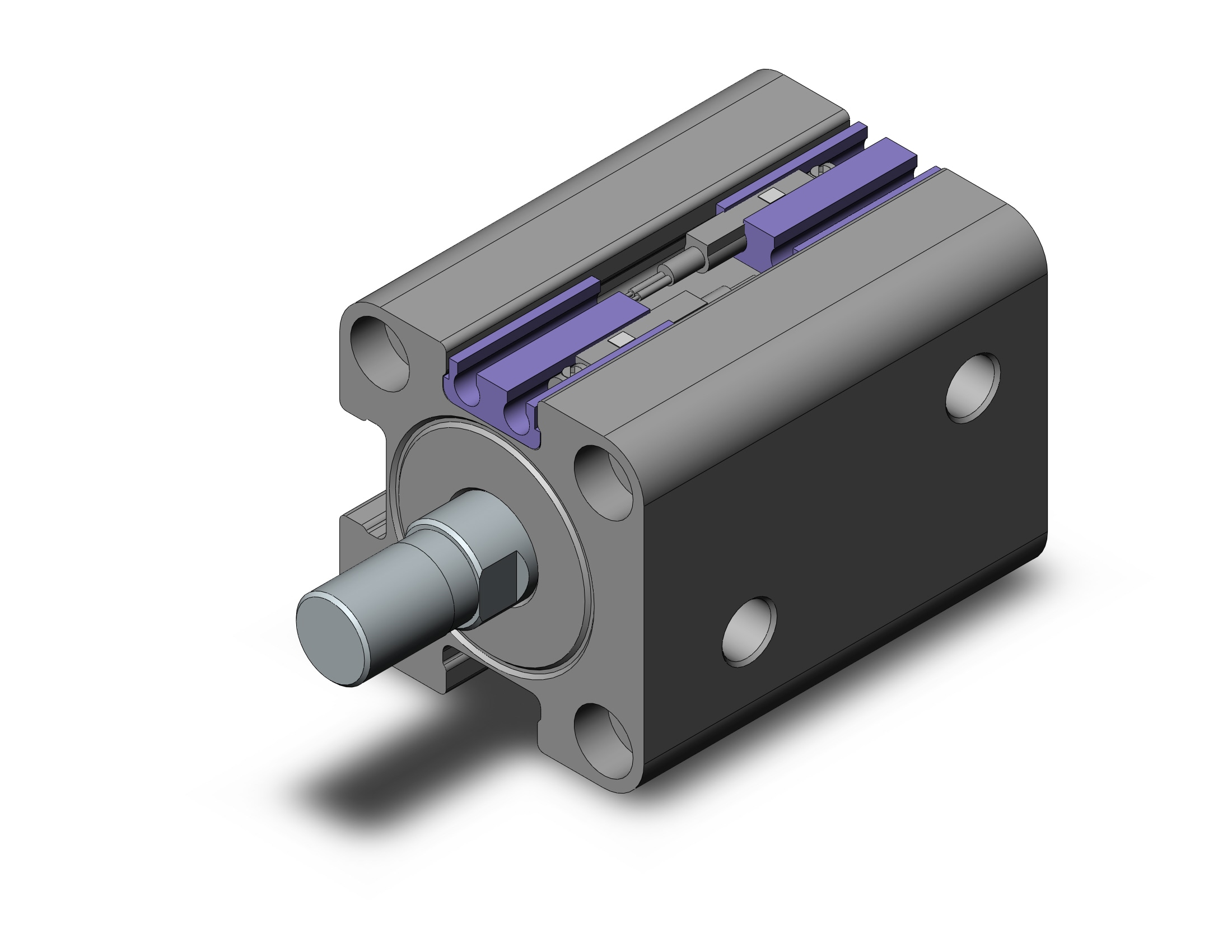 SMC CHDKGB25-20M-A93L 25mm ch dbl-act auto-sw, CH HYDRAULIC CYLINDER