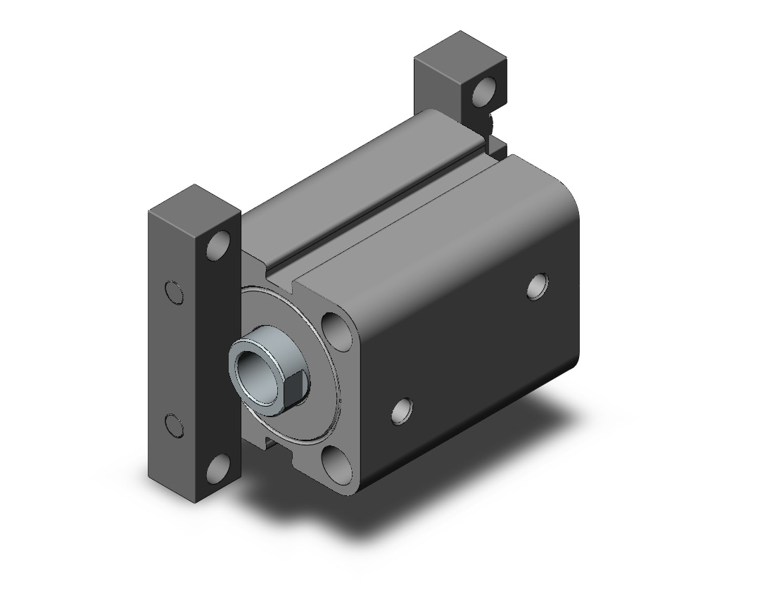 SMC CHDKGL80-75 compact high pressure hydraulic cylinder, HYDRAULIC CYLINDER, CH, CC, HC