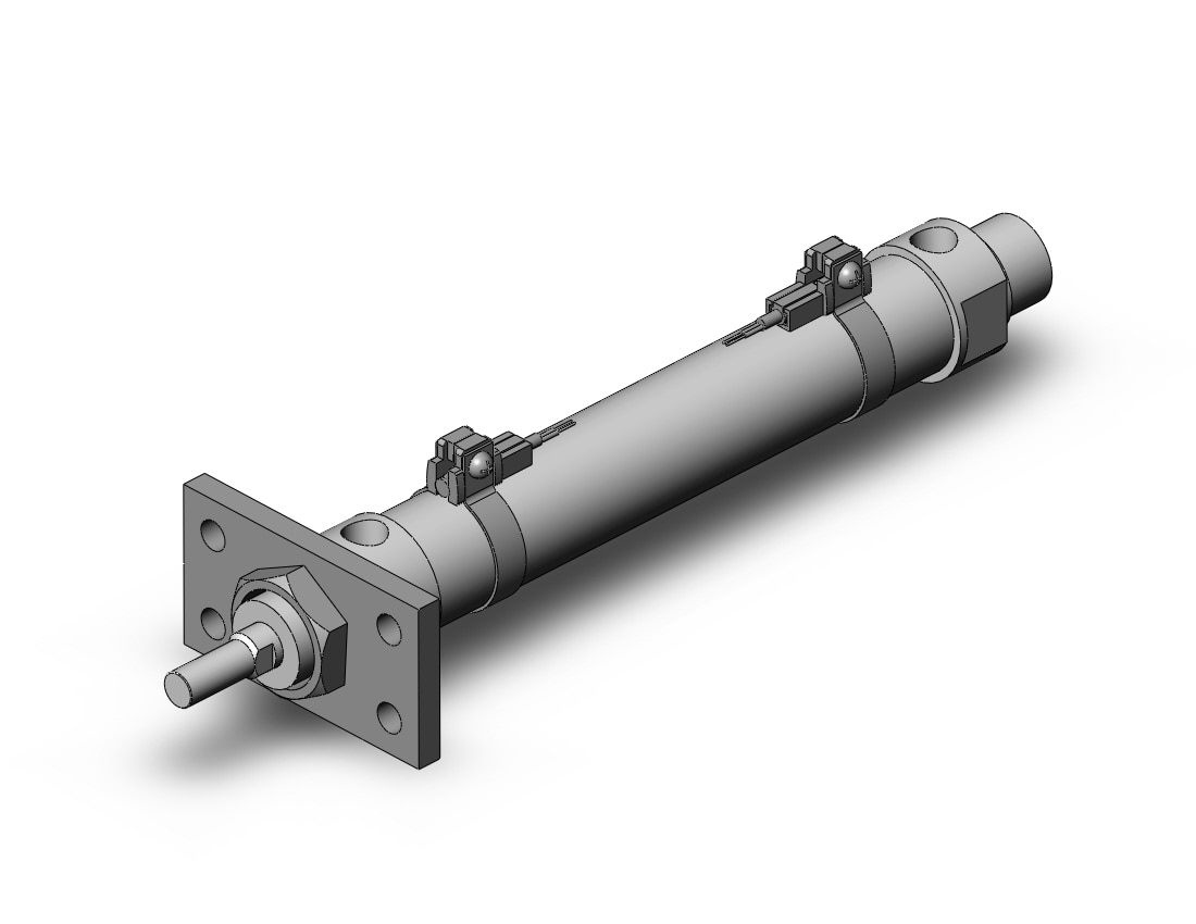 SMC CHDMF20-100-A93L-C cyl, hydraulic, HYDRAULIC CYLINDER, CH, CC, HC