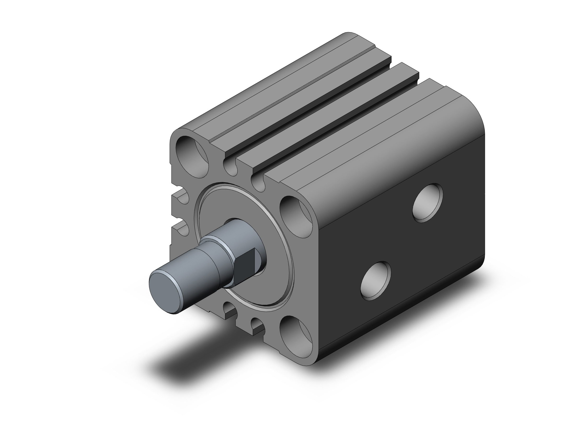 SMC CHKDB20-5M compact high pressure hydraulic cylinder, HYDRAULIC CYLINDER, CH, CC, HC