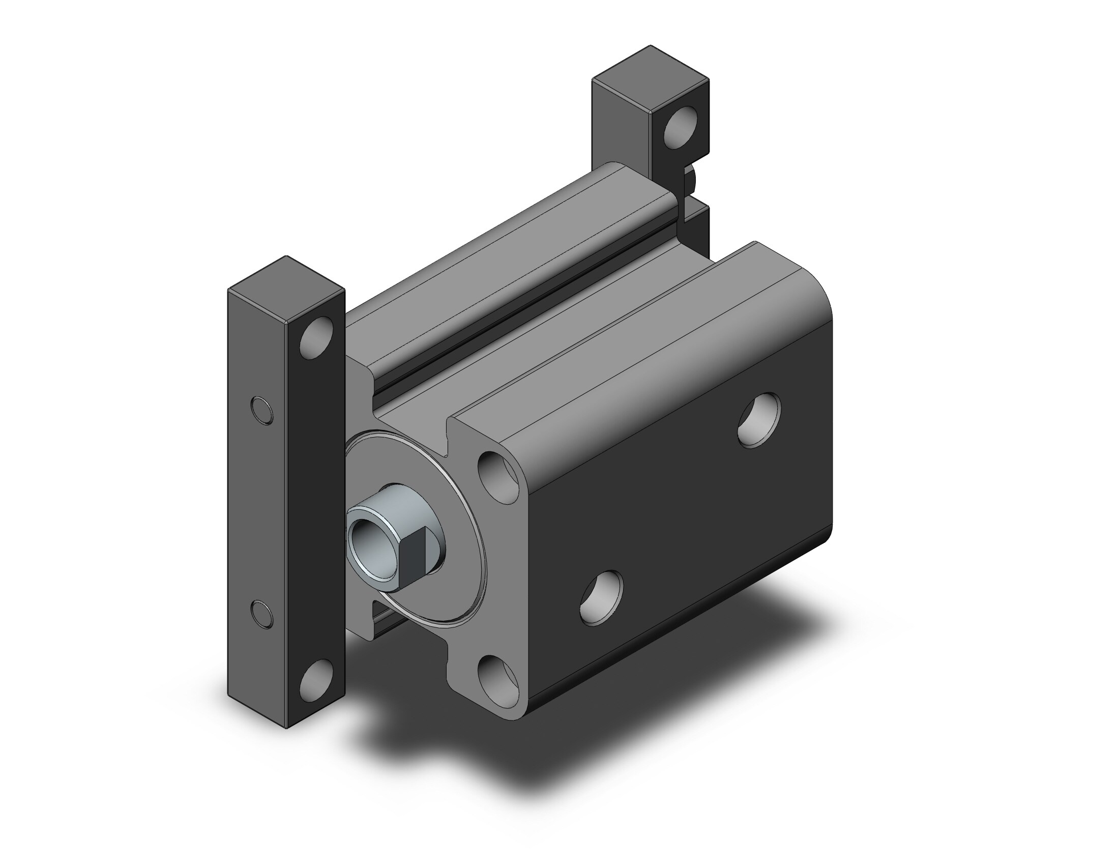 SMC CHKGL32-25 compact high pressure hydraulic cylinder, HYDRAULIC CYLINDER, CH, CC, HC