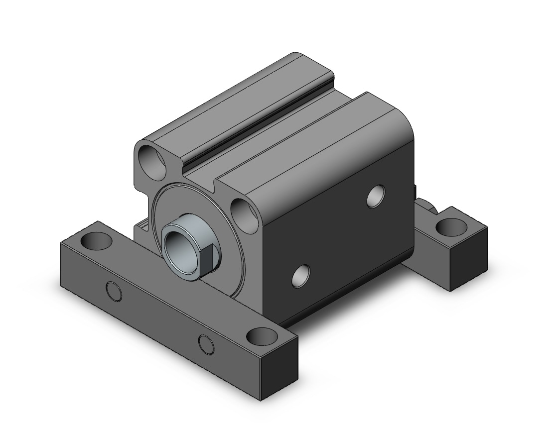 SMC CHKGLB50-25 compact high pressure hydraulic cylinder, HYDRAULIC CYLINDER, CH, CC, HC