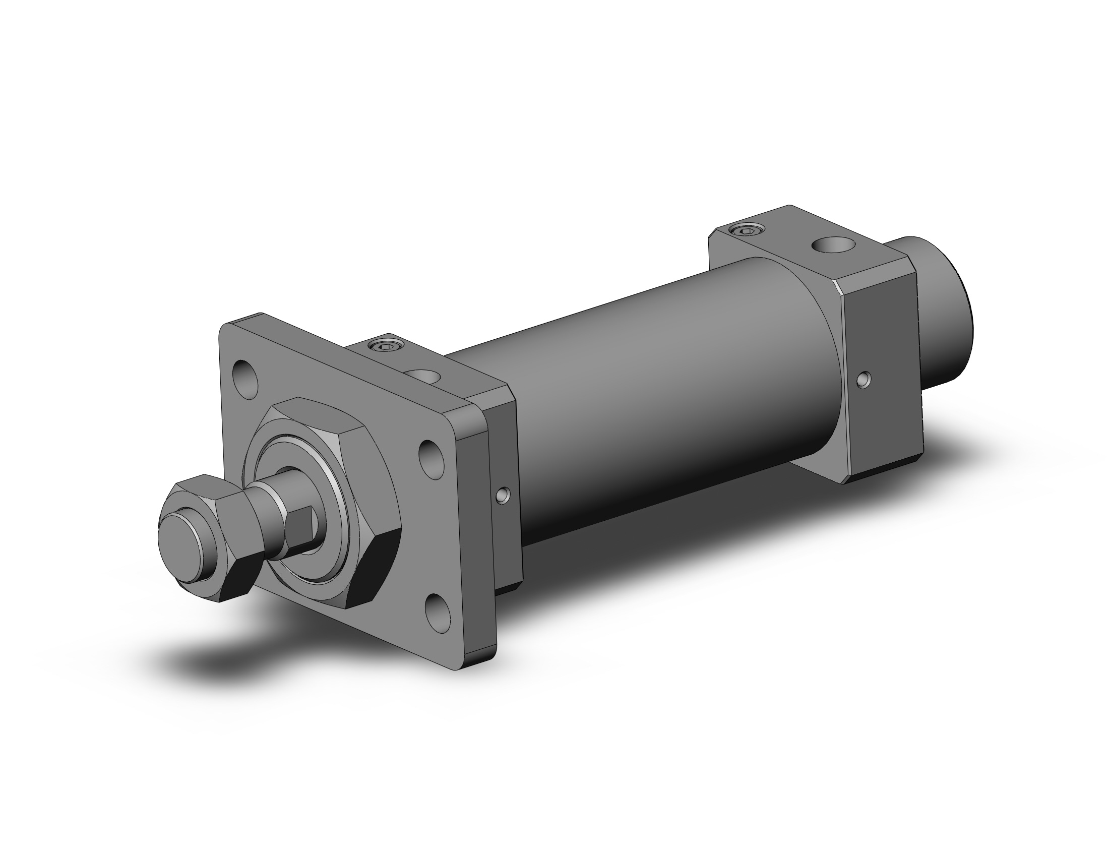 SMC CHNF40-25 cylinder, hydraulic, CHN HYDRAULIC CYLINDER