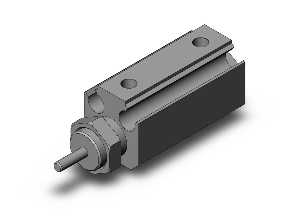 SMC CJP2B4-15D-B cyl, pin, dbl act, CJP/CJP2 ROUND BODY CYLINDER***