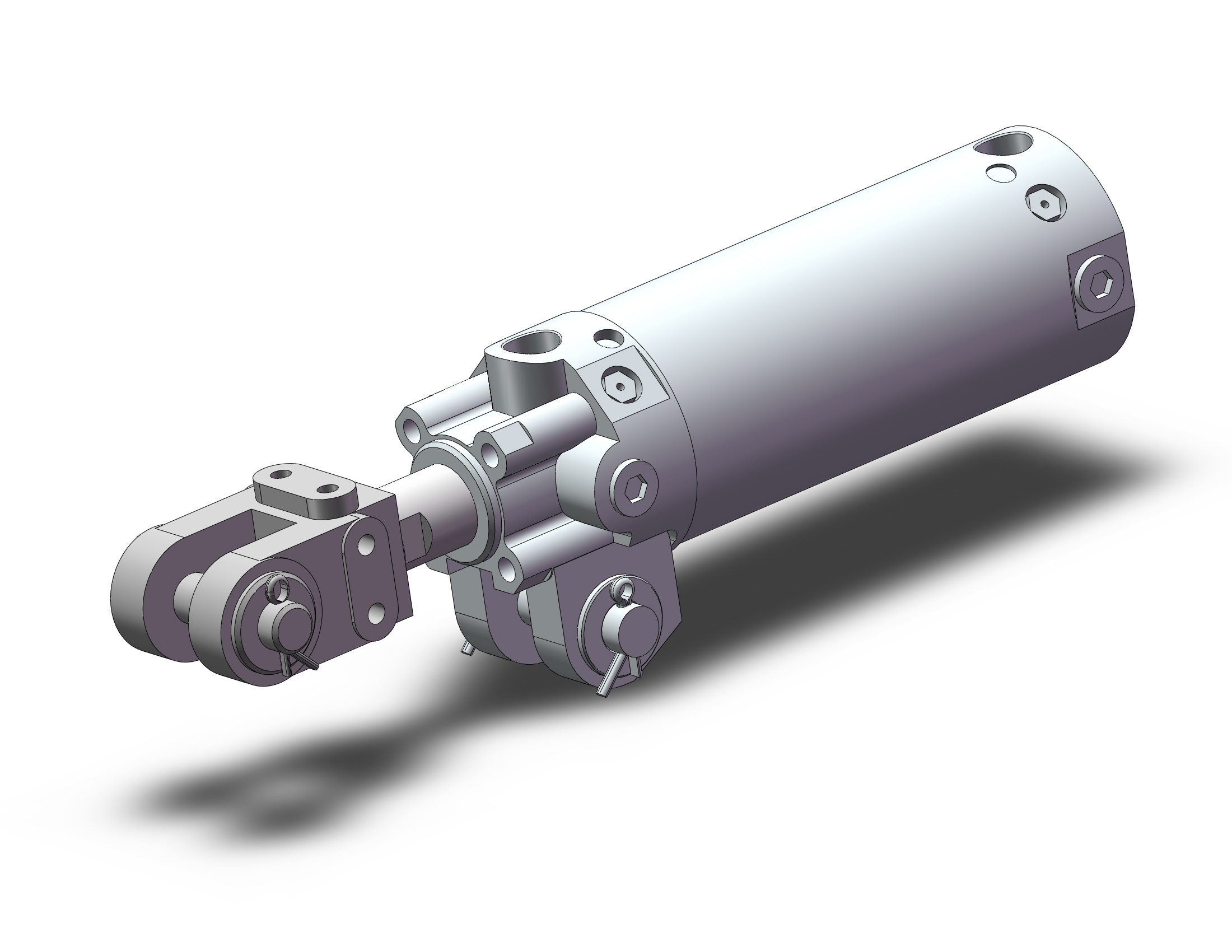 SMC CK1A50-75YAZ clamp cylinder, CK CLAMP CYLINDER