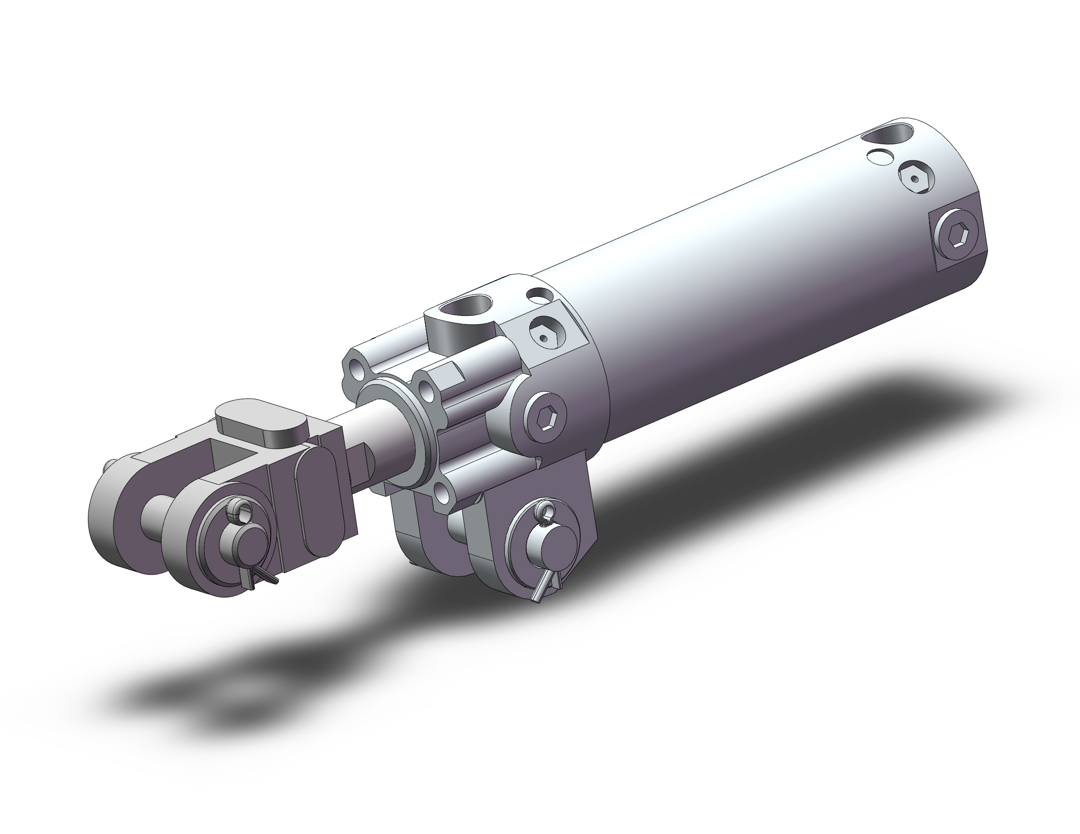 SMC CK1B40-75YZ clamp cylinder, CLAMP CYLINDER