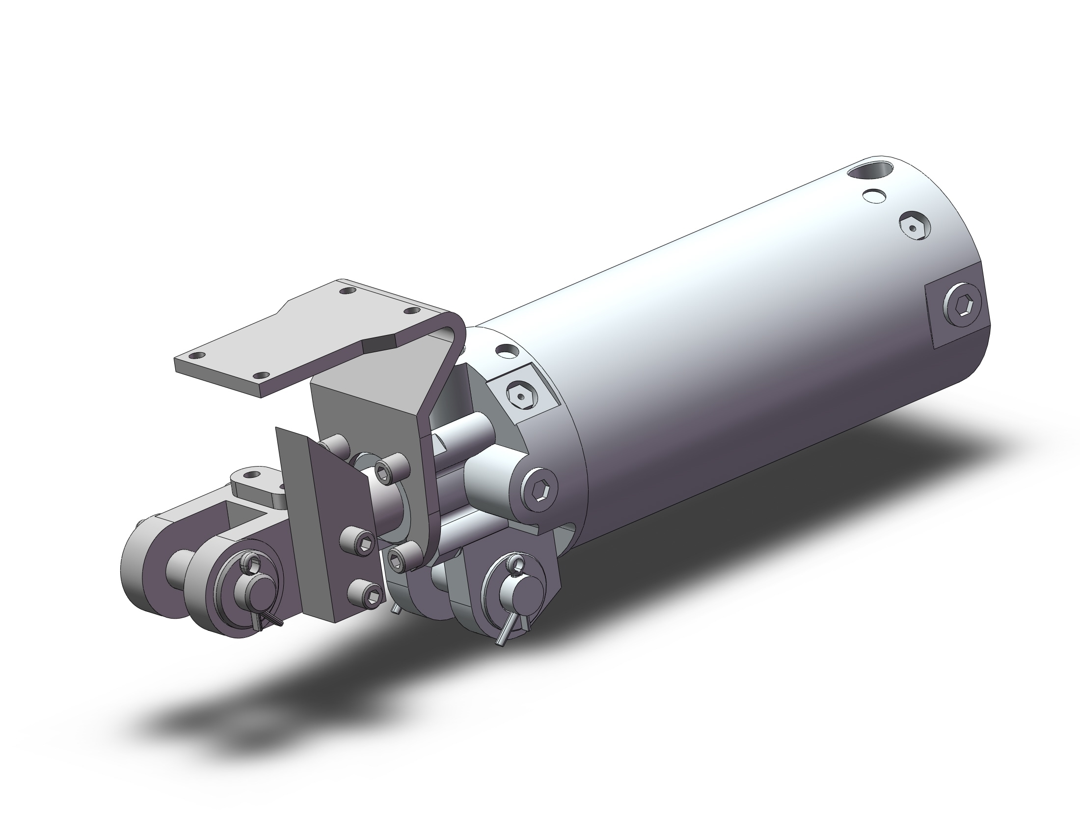 SMC CK1B63-100YABDZ clamp cylinder, CLAMP CYLINDER