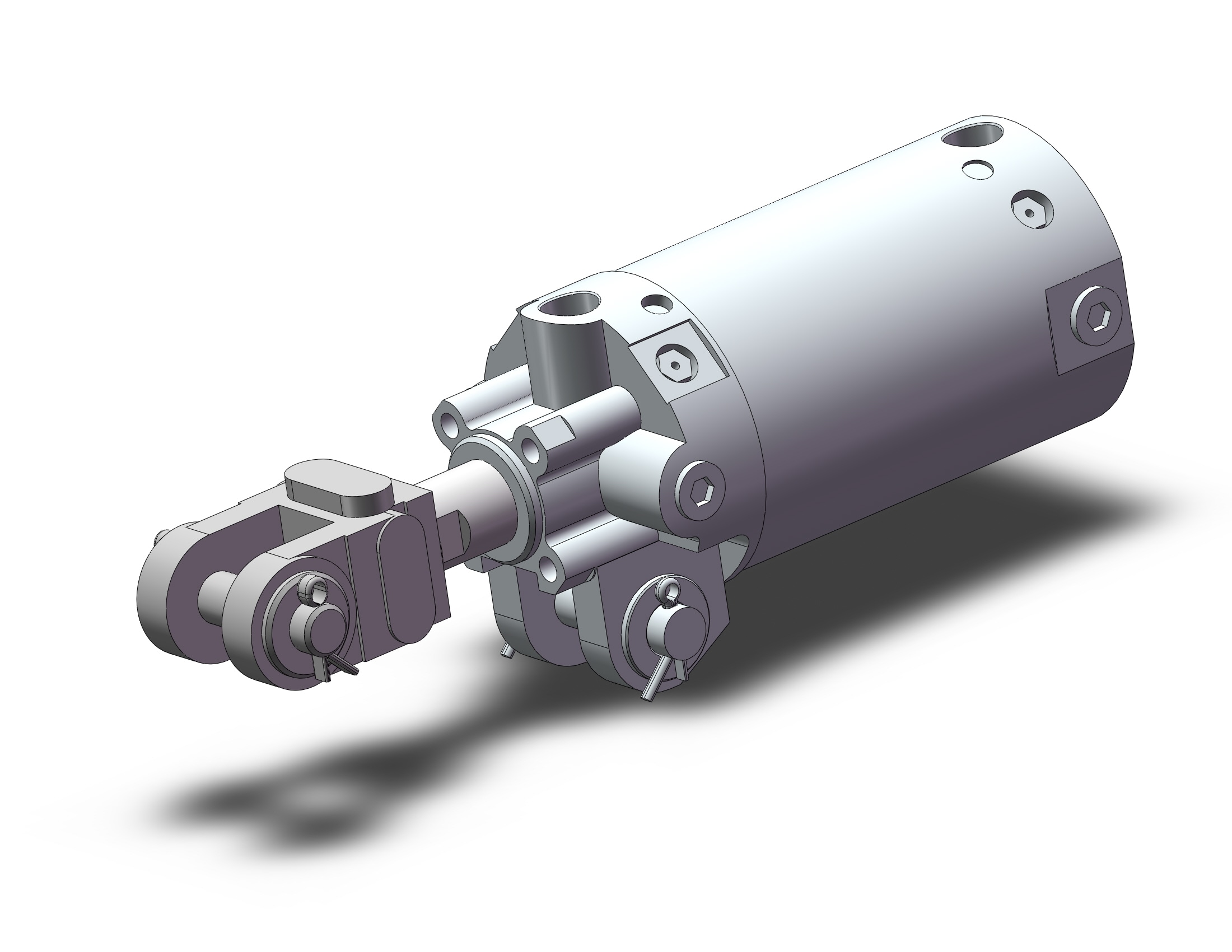 SMC CK1B63-50YZ clamp cylinder, CLAMP CYLINDER