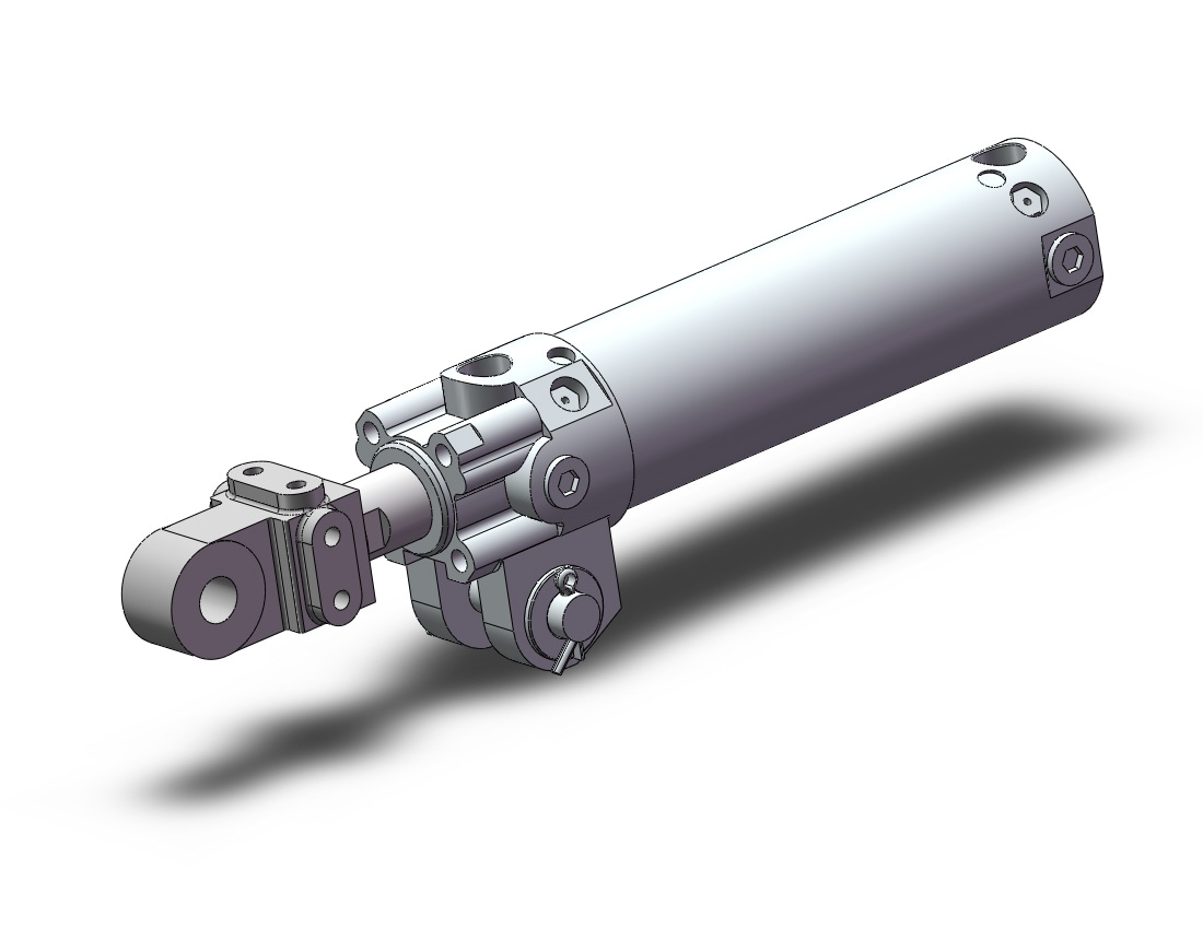 SMC CKG1A40-100IAZ clamp cylinder, CLAMP CYLINDER