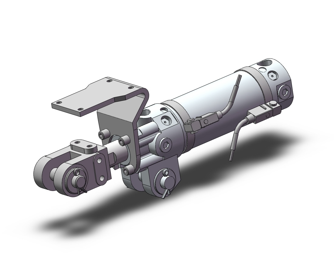 SMC CKG1A40-75YABZ-M9BL 40mm ck clamp cylinder, CK CLAMP CYLINDER