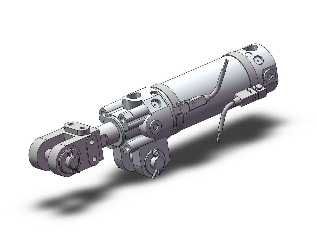 SMC CKG1A40-75YAZ-M9BW clamp cylinder, CLAMP CYLINDER