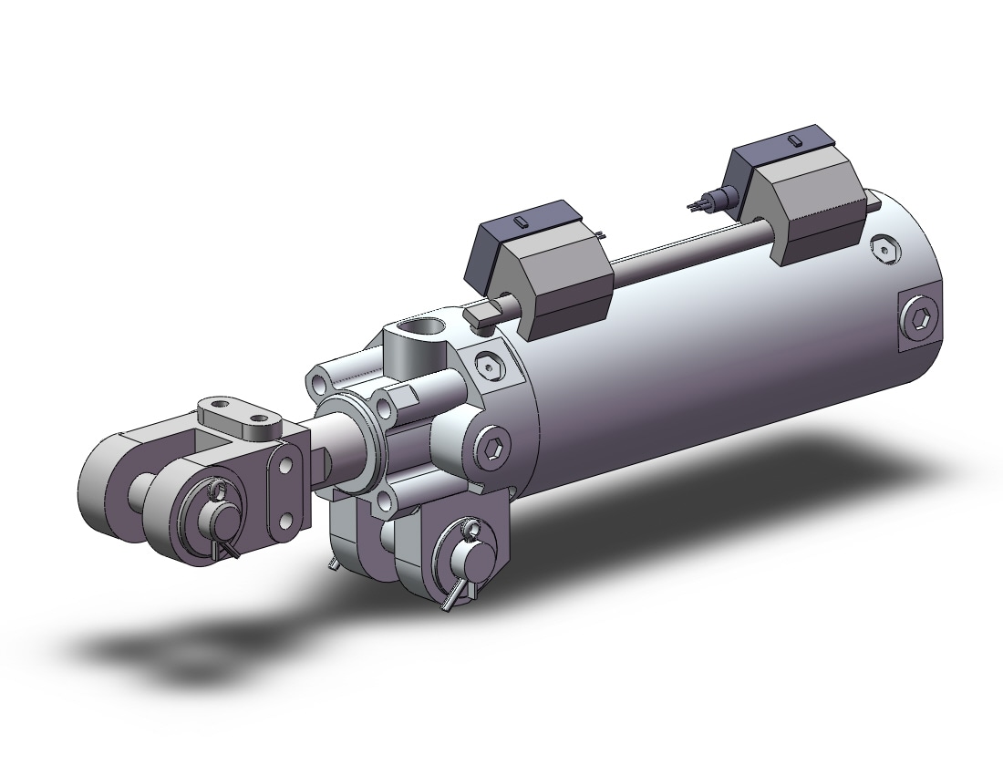 SMC CKG1A50-100YAZ-P3DWASC cyl, clamp, CK CLAMP CYLINDER